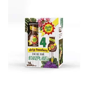 Image of Baby Bio Original Houseplant Feed Drip Feeders 4 x 40ml (4)