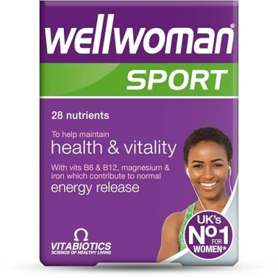 Image of Wellwoman Vitabiotics Sport and Fitness 30 Tablets