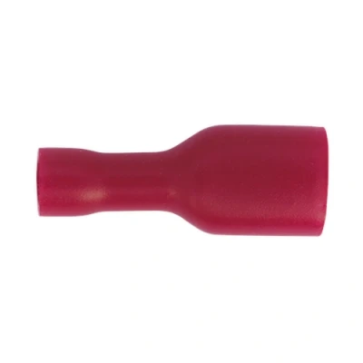 Image of Sealey Fully Insulated Terminal 6.3mm Female Red Pack of 100