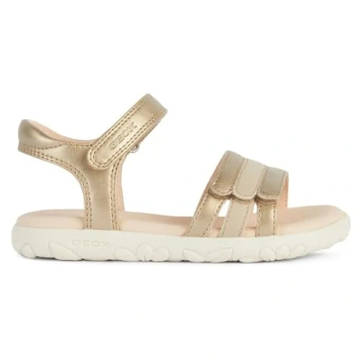 Image of Geox J Sandal Haiti Girl, Platinum, 7 UK Child