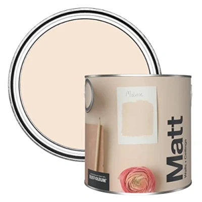Image of Rust Oleum Colours Matt Emulsion Wall and Ceiling Paint Melrose 2.5L