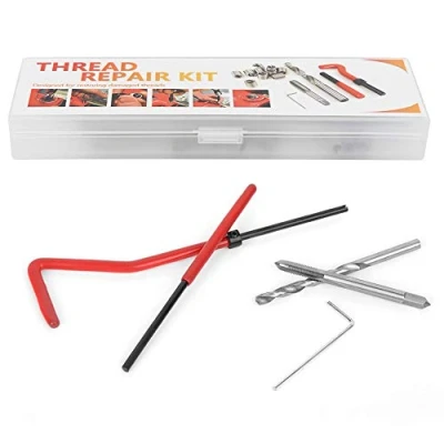Image of 25Pcs Thread Repair Kit, M4 Insert with Transparent Plastic Box for Processing Machinery