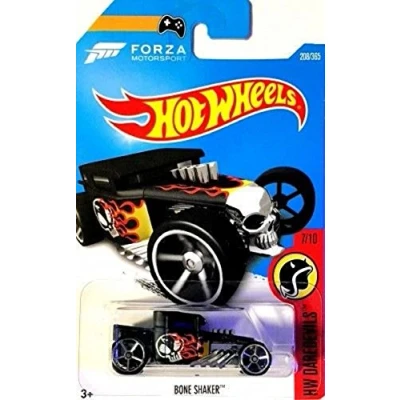 Image of Hot Wheels 2017 HW Daredevils Forza Motorsport Bone Shaker 208/365, Black