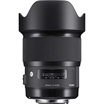 Image of Sigma 412955 20 mm F1.4 DG HSM Lens for Nikon Camera