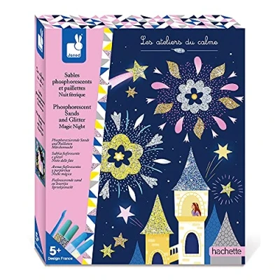Image of Janod J07885 Magic Night Phosphorescent Sands and Glitter