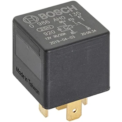 Image of 0005797919 Relay BOSCH 0 986 AH0 135 12V 30A 5 pin connector