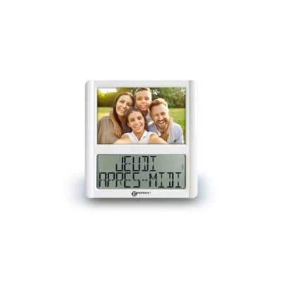 Image of Geemarc Telecom S.A Radio Clock, White, One Size