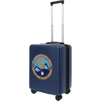 Image of FUL Disney Pixar Up 22.5 Inch Carry on Luggage, Hardshell Rolling Suitcase with Spinner Wheels, Blue, Inch,