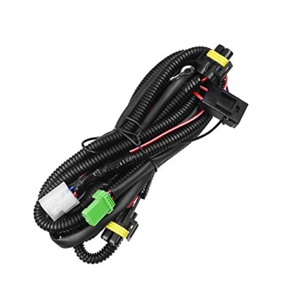 Image of HUIQIAODS Fog Light Wiring Harness Switch Relay Kit On/Off 12V 40A Waterproof Fuse