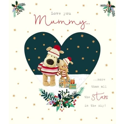 Image of Boofle Love You Mummy More Than All The Stars Cute Christmas Greeting Card 771192