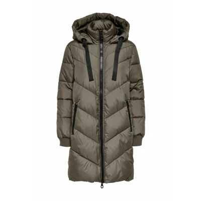 Image of JDY Jdyskylar Padded HOOD Jacket Winter coat, Women&#039;s, Size: XS, Vetiver