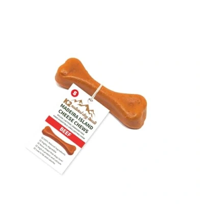 Image of K2 Natural Dog Treats Madeira Island Cheese Chews Highly Digestible Beef (S (Pack of 6))
