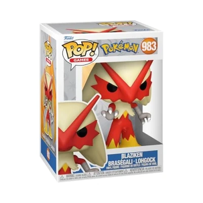 Image of Funko POP! Games: Pokemon Blaziken Collectable Vinyl Figure Gift Idea Official Merchandise Toys for Kids &amp; Adults Video Games Fans Model Collectors and Display