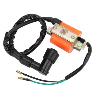 Image of WOOSTAR Motorcycle Ignition Coil Replacement for 50cc 70cc 90cc 110cc 125cc Roketa SSR Taotao Coolster Dirt Pit Bike ATV 4 Wheeler Quad