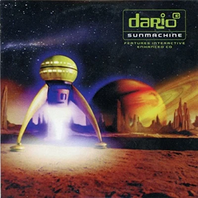Image of Dario G Sunmachine 1998 UK CD single WEA173CD