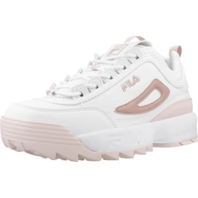 Image of FILA Women&#039;s Disruptor CB wmn Sneaker, White Mauve Chalk, 5 UK