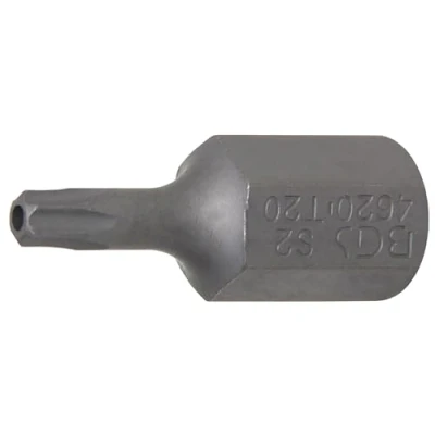 Image of BGS 4620 Bit Length 30 mm 10 (3/8&quot;) Drive T Star tamperproof (for Torx) T20
