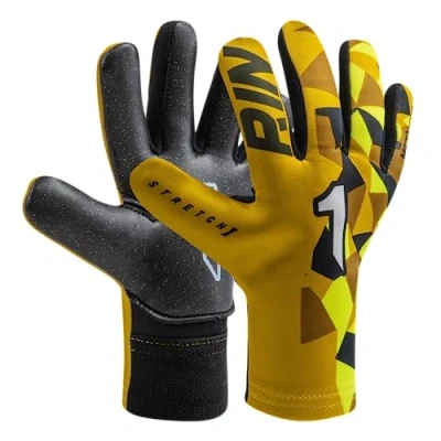 Image of Rinat Goalkeeper Gloves Meta Tactik GK AS Adult Gold Size 10