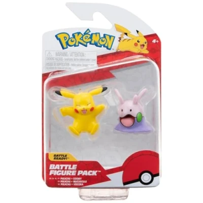 Image of Jazwares Pokémon PKW3007 Battle Figure Set Pikachu Viscora Official