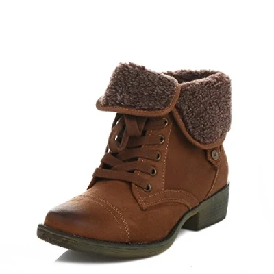 Image of Rocket Dog Women&#039;s Tiffany Ankle Boots, Brown (Chestnut), 4 UK
