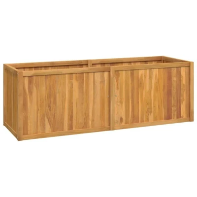 Image of vidaXL Raised Bed 150x50x50 cm Solid Wood Teak