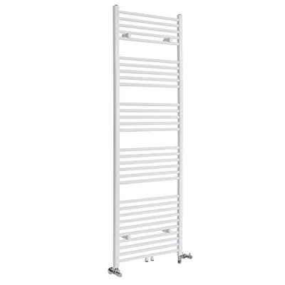 Image of Milano Neva White Dual Fuel Heated Towel Rail 1785mm x 600mm