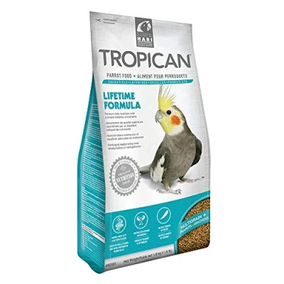 Image of Hari Tropican Cockatiel Lifetime Granules, 1.8 kg,WHITTE