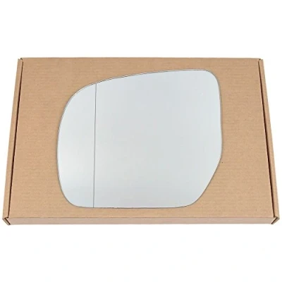 Image of Less4spares Wing Mirror Glass Left Compatible with Subaru Impreza 2007 2012 STICK ON Passenger Near Side Blind Spot
