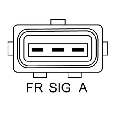 Image of 30667068, 30795423, 31285593, 31285595, 31288155 Generator BOSCH 0 986 049 071 14V 150A B2+(M8), SIG, FR, A PL57 excl. vacuum pump 54,1mm