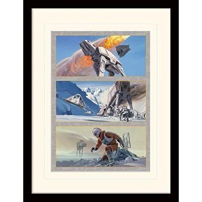 Image of Star Wars (Battle on Hoth Memorabilia, Multi Colour, 30 x 40 cm