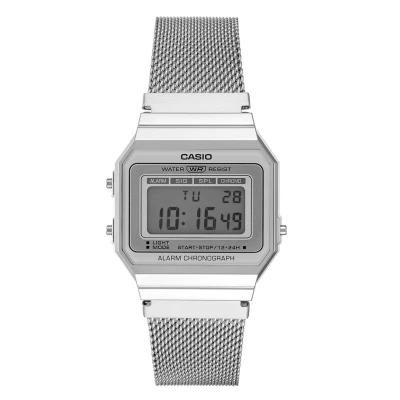 Image of Casio Digital watch silvercoloured, Size: One Size, Silver coloured