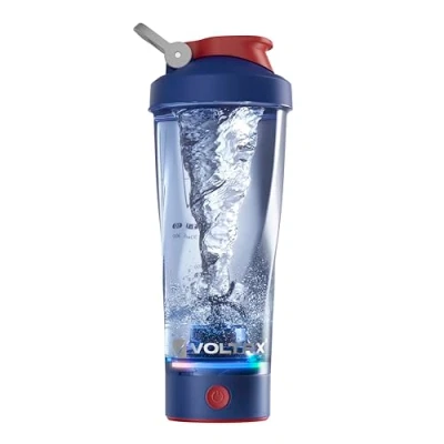 Image of VOLTRX Shaker Bottle (color version),Protein Upgrade IXP7 Waterproof,USB C Electric Protein Powerful for Smoother Shakes,BPA Free,600ml Cup