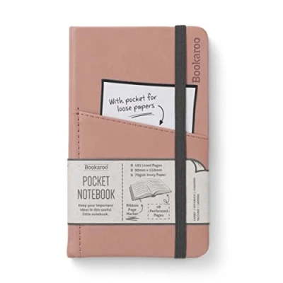Image of IF Bookaroo A6 &#039;Pocket&#039; Notebook Blush