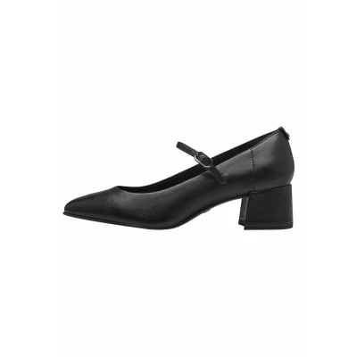 Image of Tamaris Classic heels, Women&#039;s, Size: 7.5, Black leather shoes