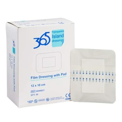 Image of 365 Film Island Dressing 10 x 12 cm Pack of 50 (Ref 36590021)