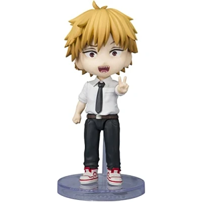 Image of Bandai Tamashii Nations Chainsaw Man Denji Mini Figuarts 10cm