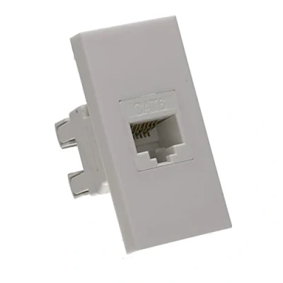Image of kenable Cat6 RJ45 GIGABIT 1000Mbps Ethernet Wall Face plate Module Socket