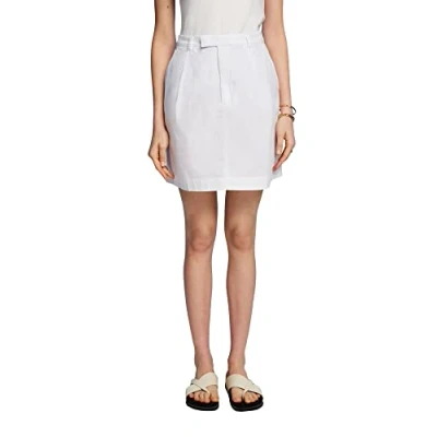 Image of ESPRIT Women&#039;s 053ee1d303 Skirt, White, 12