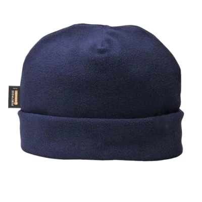Image of Portwest Fleece Hat Insulatex Lined, Size: One Size, Colour: Navy, HA10NAR