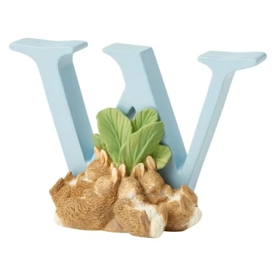 Image of Beatrix Potter W Flopsy Bunnies Ornamental Letter