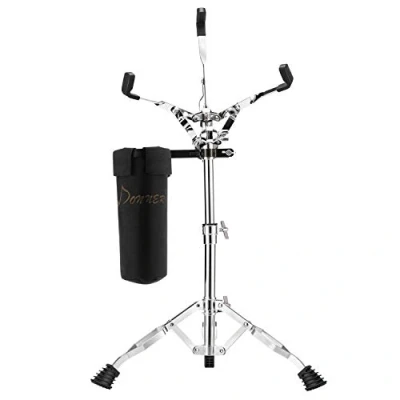 Image of Donner Snare Drum Stand Adjustable Double Braced with Drumstick Holder,Fits for 10&#039;&#039; 14&#039;&#039; Drum/Drum Pad