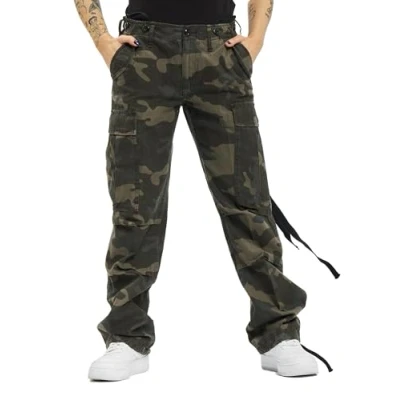 Image of Brandit Cargo trousers, Women&#039;s, Size: 28, Darkcamo
