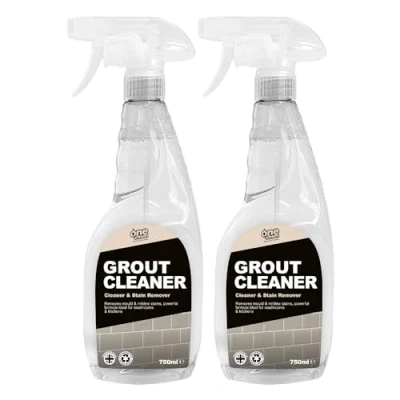 Image of One Chem Professional Tile and Grout Cleaner, 2 x 750ml, Removes Mold, Mildew Stains, Powerful Formula