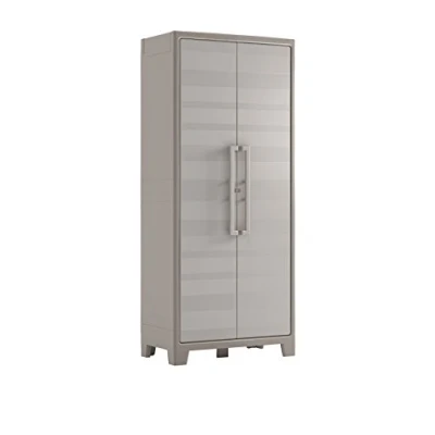 Image of SIK Keter Gulliver Multispace Indoor Garage Utility Multi purpose Cabinet Beige/Sand