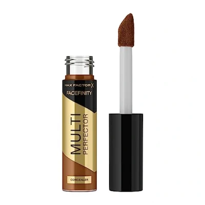 Image of Max Factor Facefinity Multi Perfector Concealer, All In One, Conceal Imperfections, Instant Brightening, Natural Finish, Lightweight, Vegan, Customisable Coverage 10N, 11ml