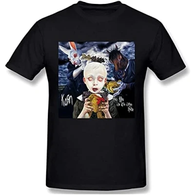 Image of Korn See You On The Other Side Man&#039;s Classic Comfort Fashion Mens T Shirts Size L Black