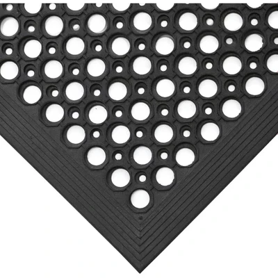 Image of Coba Rampmat Perforated Rubber Matting, LxWxH 1500 X 900 12mm, Black