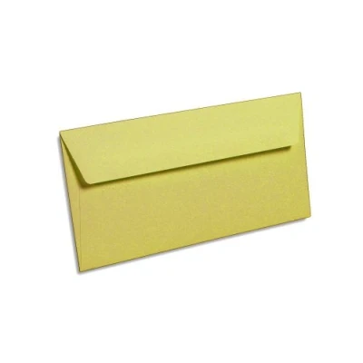 Image of Clairefontaine Ref 5485C Pollen Adhesive Envelopes (Pack of 20) DL Sized, 120gsm Paper, Printer Compatible, Acid Free, Strip for Easy Seal Caramel