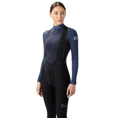 Image of Alé Cycling Women&#039;s R EV1 Blizzard Bib Tights, Black, XL