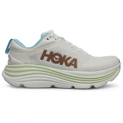 Image of HOKA Gaviota 5 Stability running shoes, Women&#039;s, Size: 5, Frost/rose gold Textile/synthetics